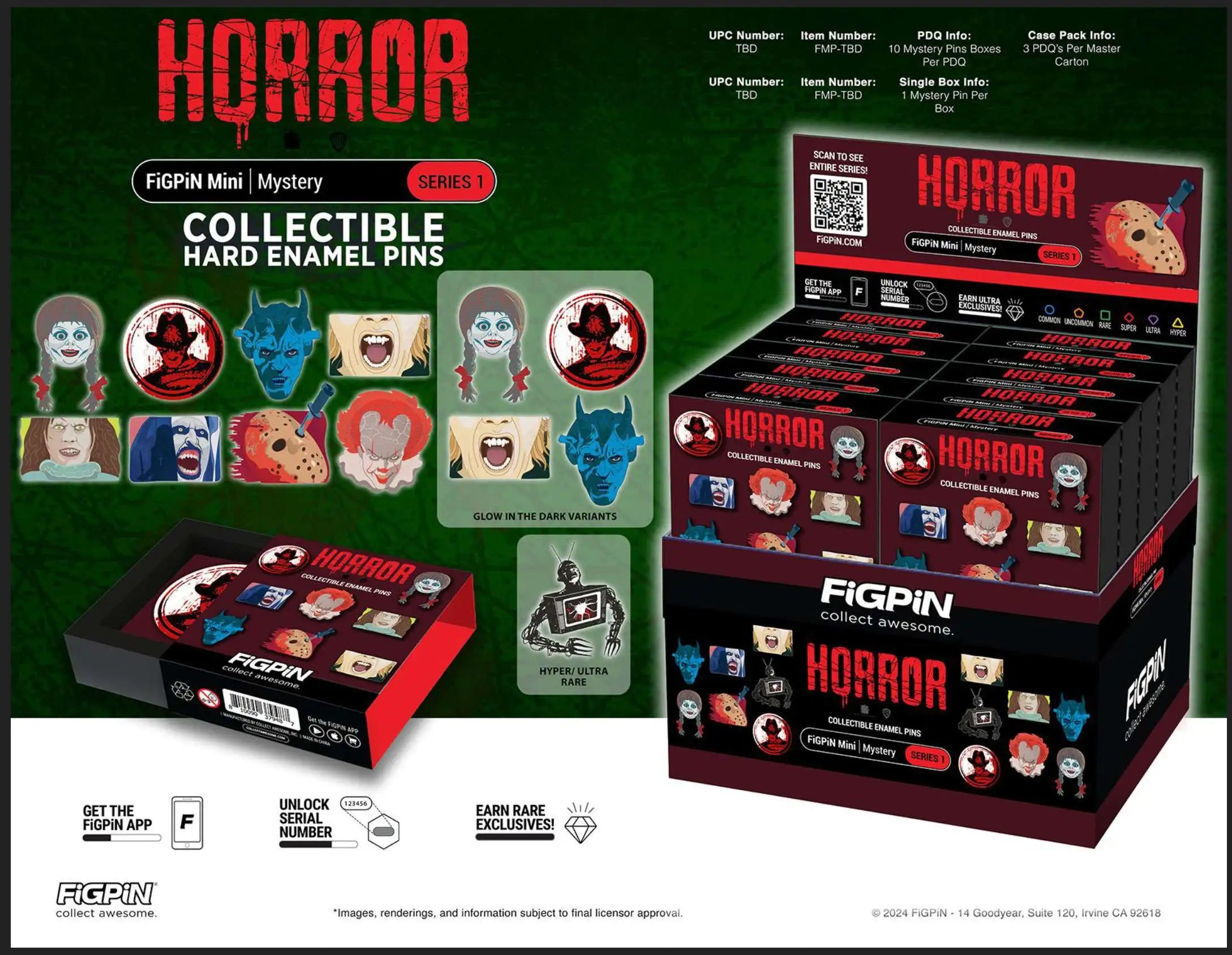 FigPin Mini – Horror Series 1